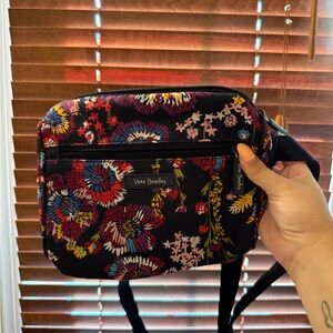 Vera Bradley Dark Floral Crossbody Bag